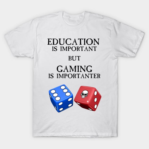 Education Is Important T-Shirt by SimonBreeze